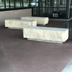 Commercial Stone Benches