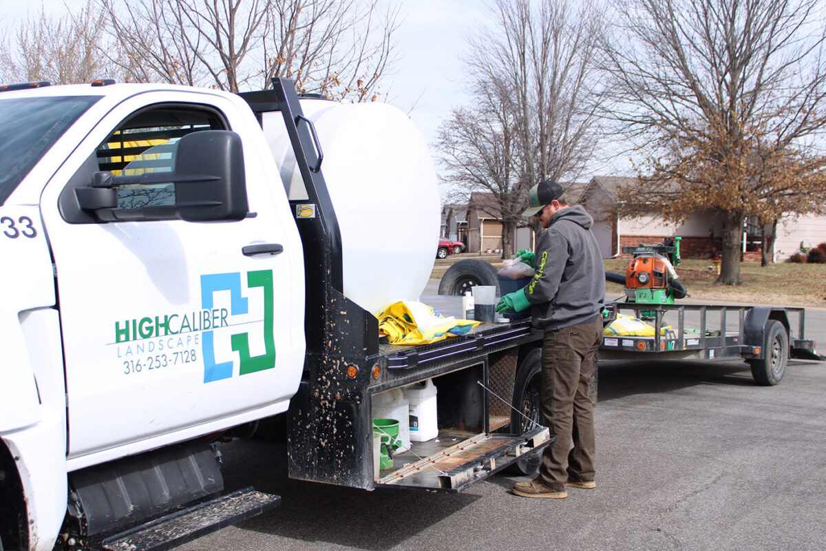 High Caliber Landscape Truck